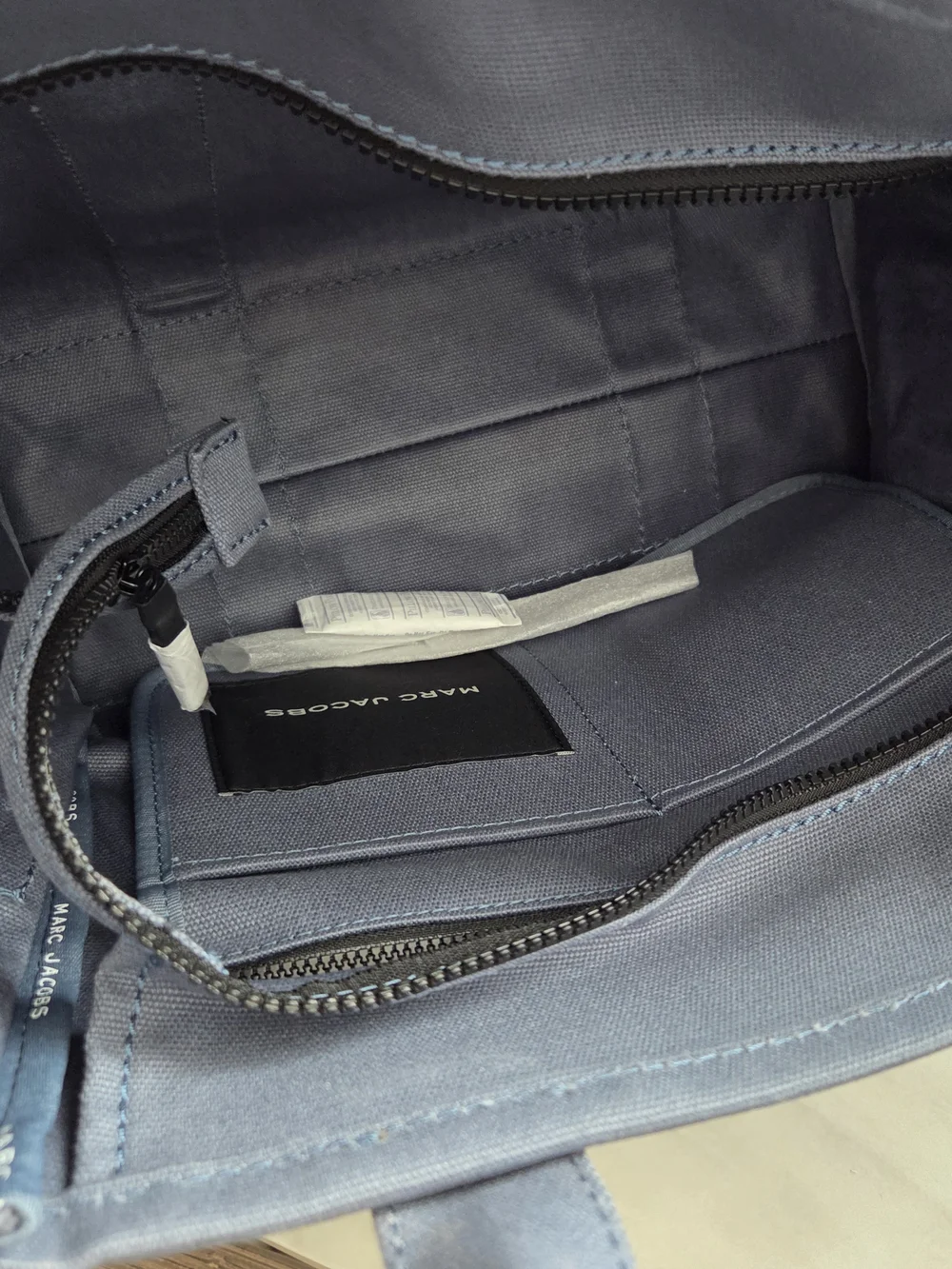 Marc Jacobs The Canva Medium Tote Bag in Blue Shadow